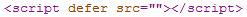 HTML5 Defer JavaScript