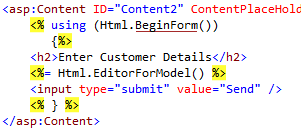 MVC View