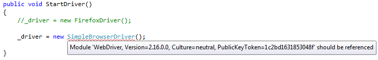 Reference Binaries