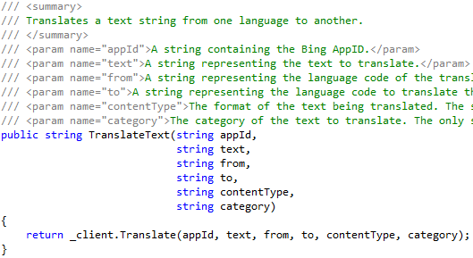Translate Text